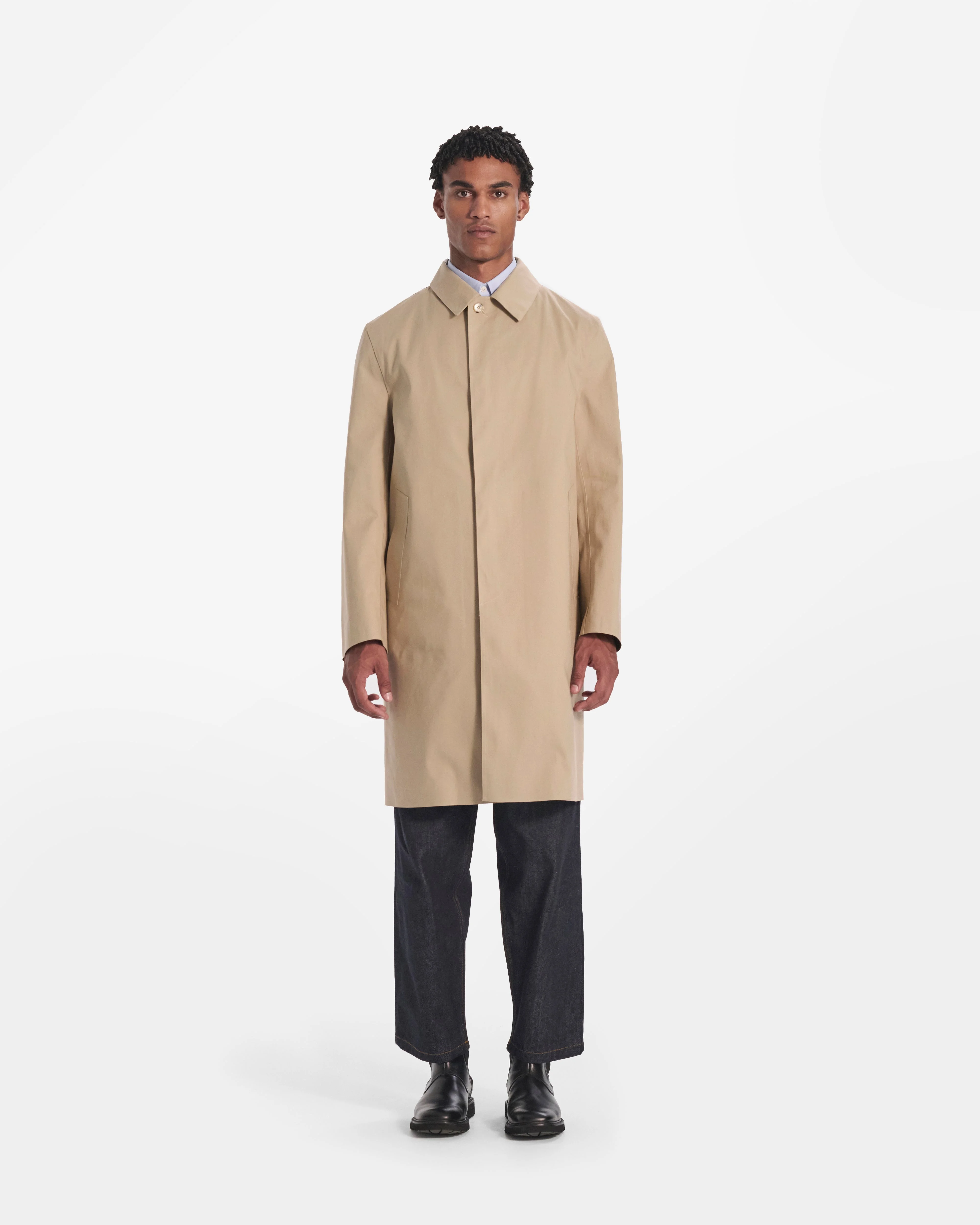 Dunkeld Rubberised 3/4 Length Coat - 1