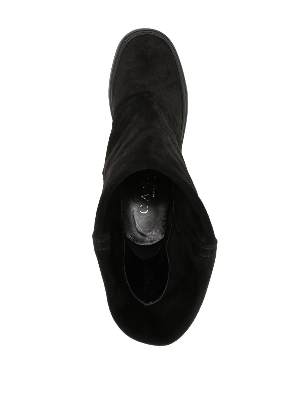 layered platform boots - 4