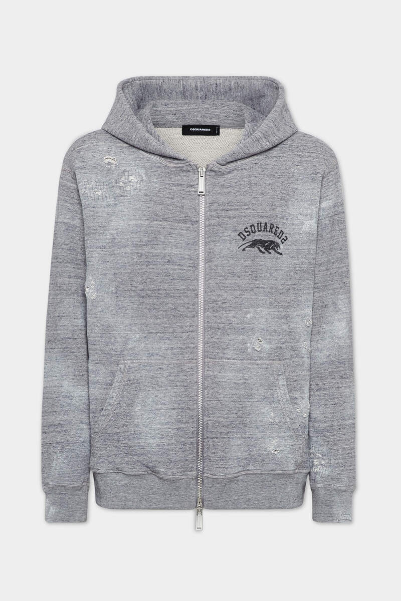 WASHED AND DESTROYED HOODIE 1