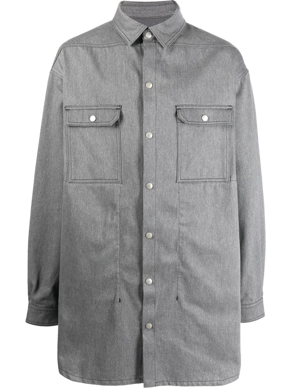 Jumbo oversized shirt coat - 1