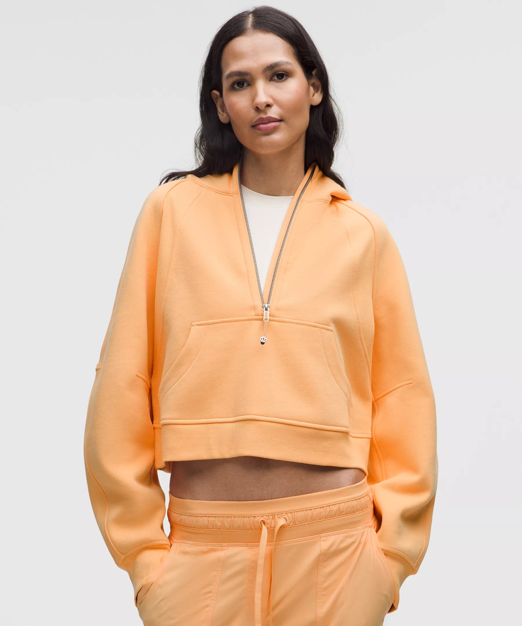 Scuba Oversized Half-Zip Hoodie - 1