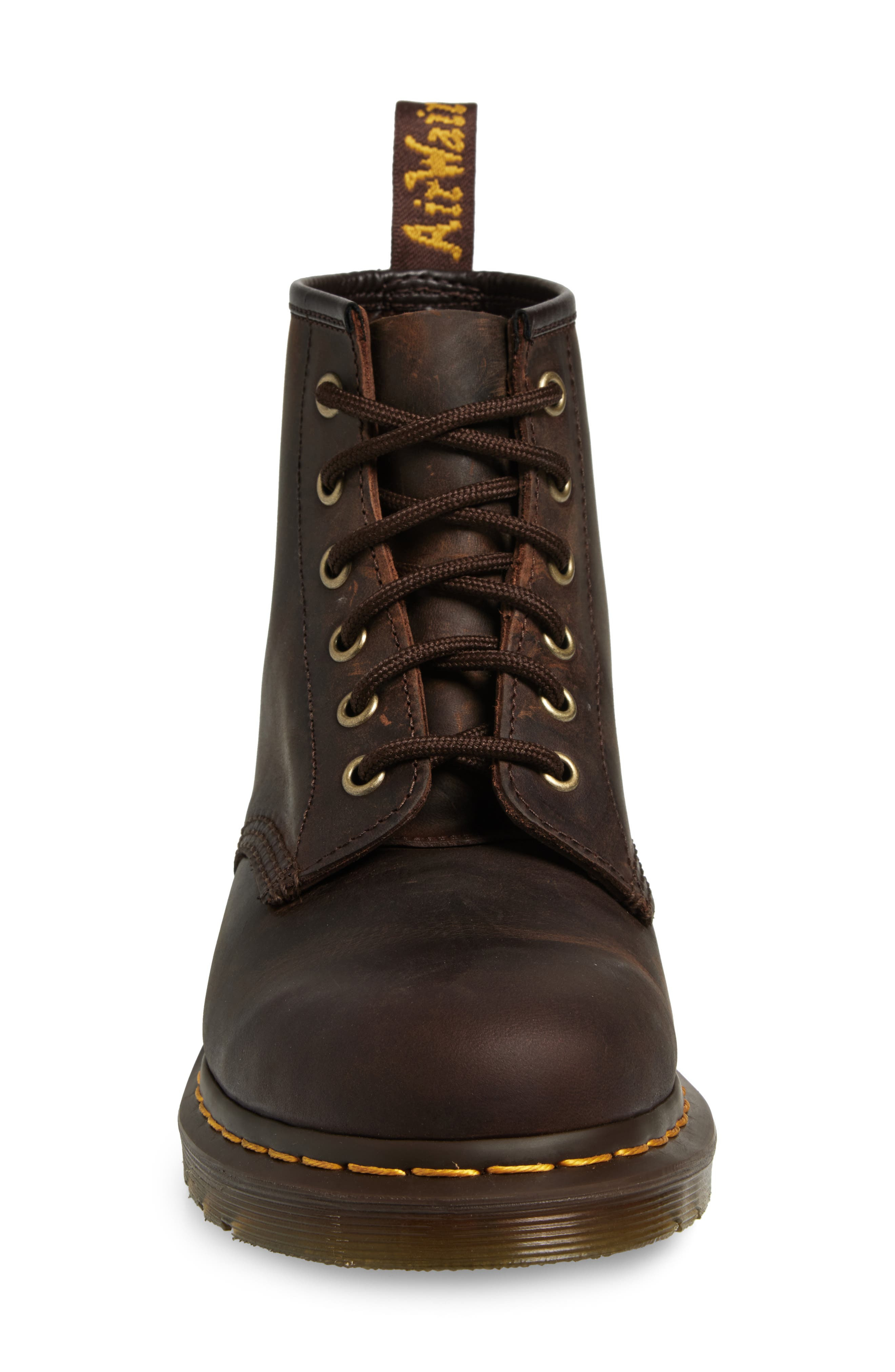 Dr. Martens 101 Lace-Up Boot in Dark Brown at Nordstrom - 4