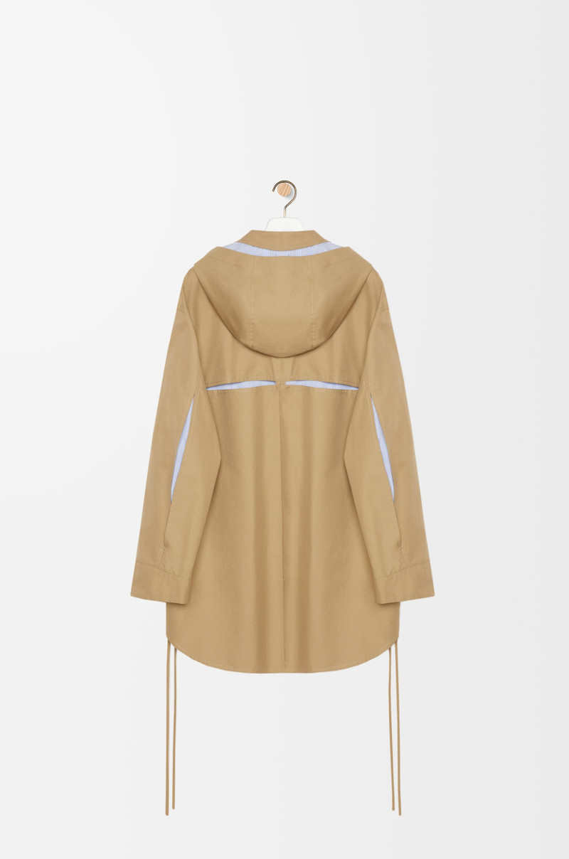 Loewe Hooded parka in cotton outlook