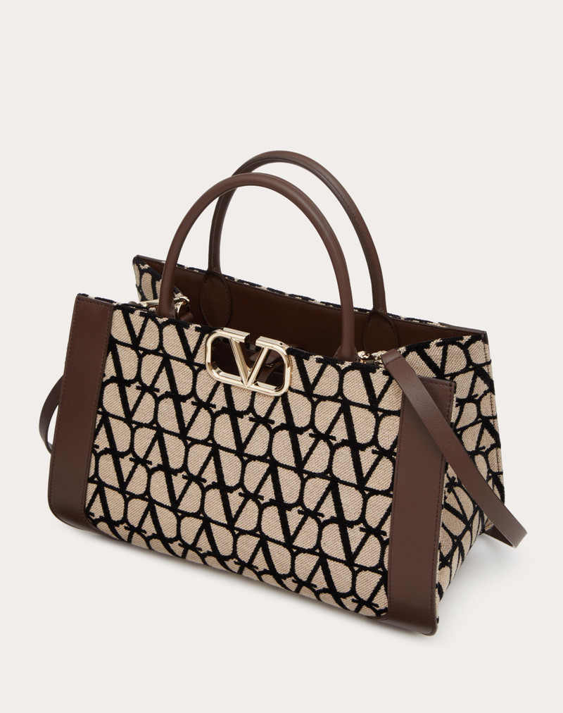 Valentino MEDIUM VLOGO SIGNATURE TOILE ICONOGRAPHE HANDBAG outlook