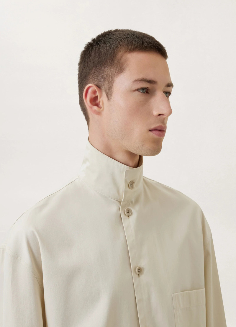 STAND COLLAR SHIRT
COTTON TWILL 4