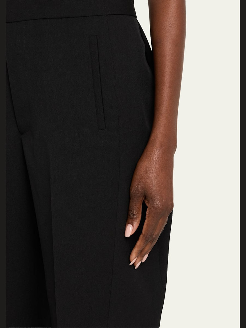 Tosh Mesh-Inset Straight-Leg Trousers 5