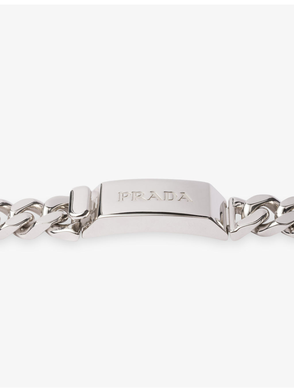 Logo-Engraved Sterling-Silver Chain Necklace - 2