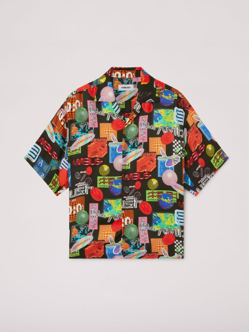 ALLOVER BOWLING SHIRT - 1