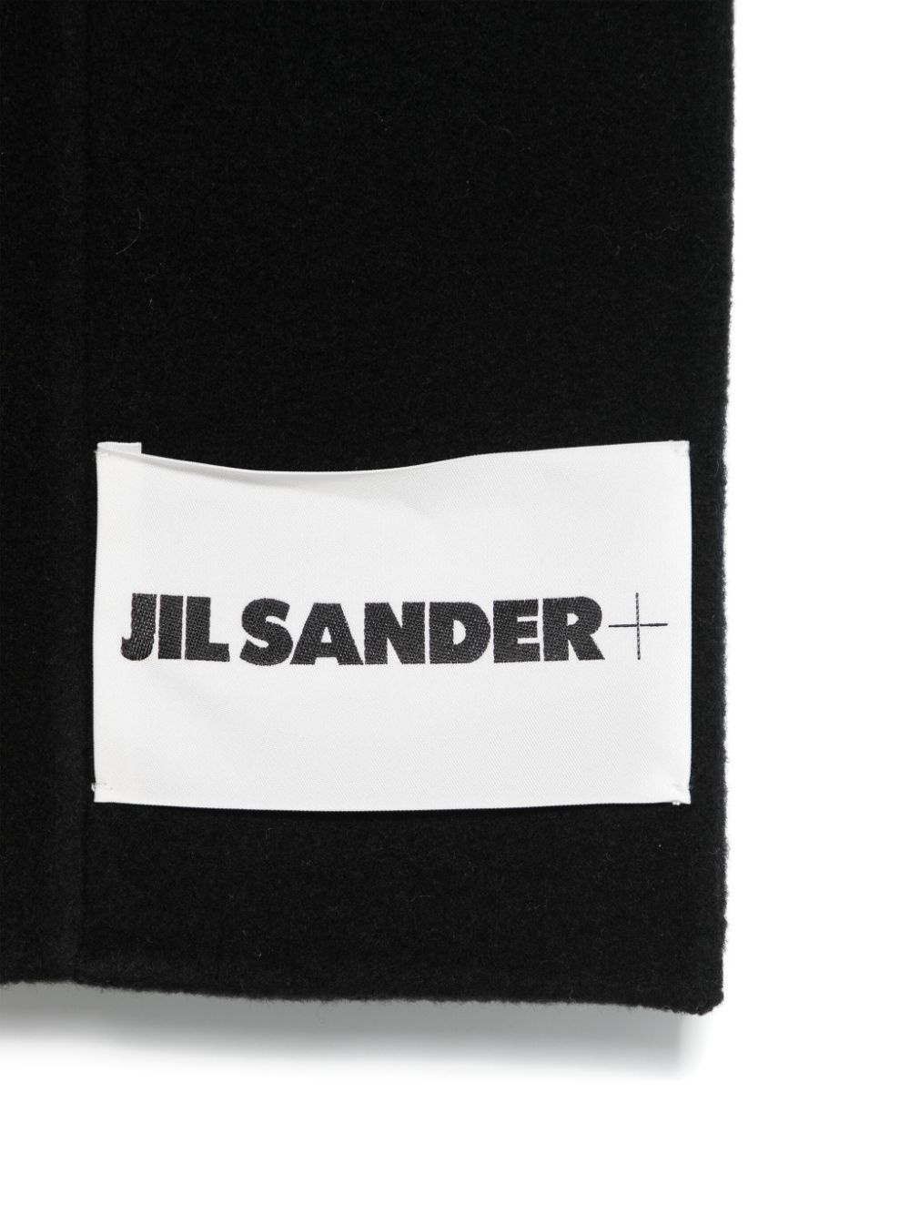 logo-patch scarf - 2