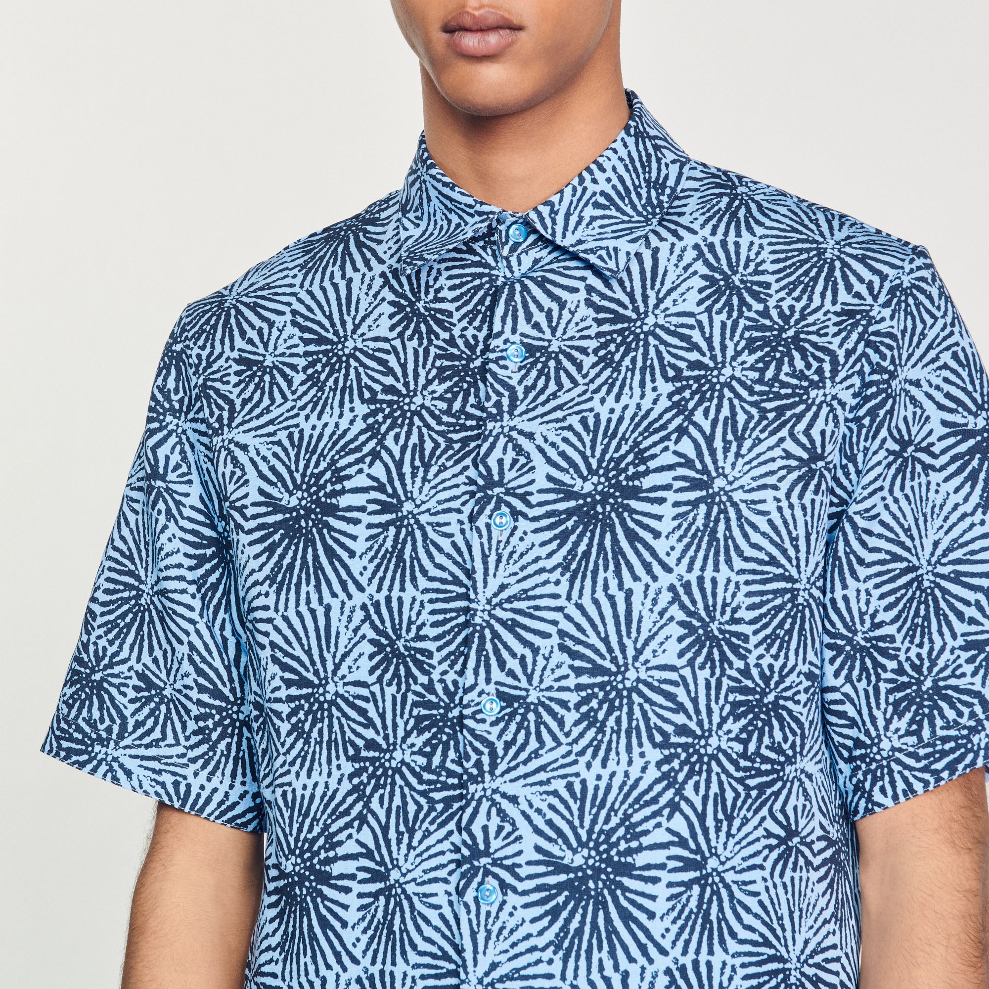 Oversized printed shirt - 4