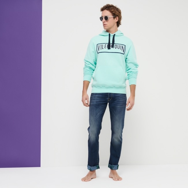 Men Cotton Hoodie Sweatshirt Solid - 12