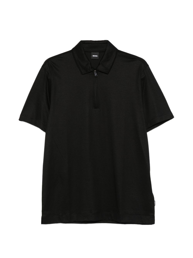 zip polo shirt 1