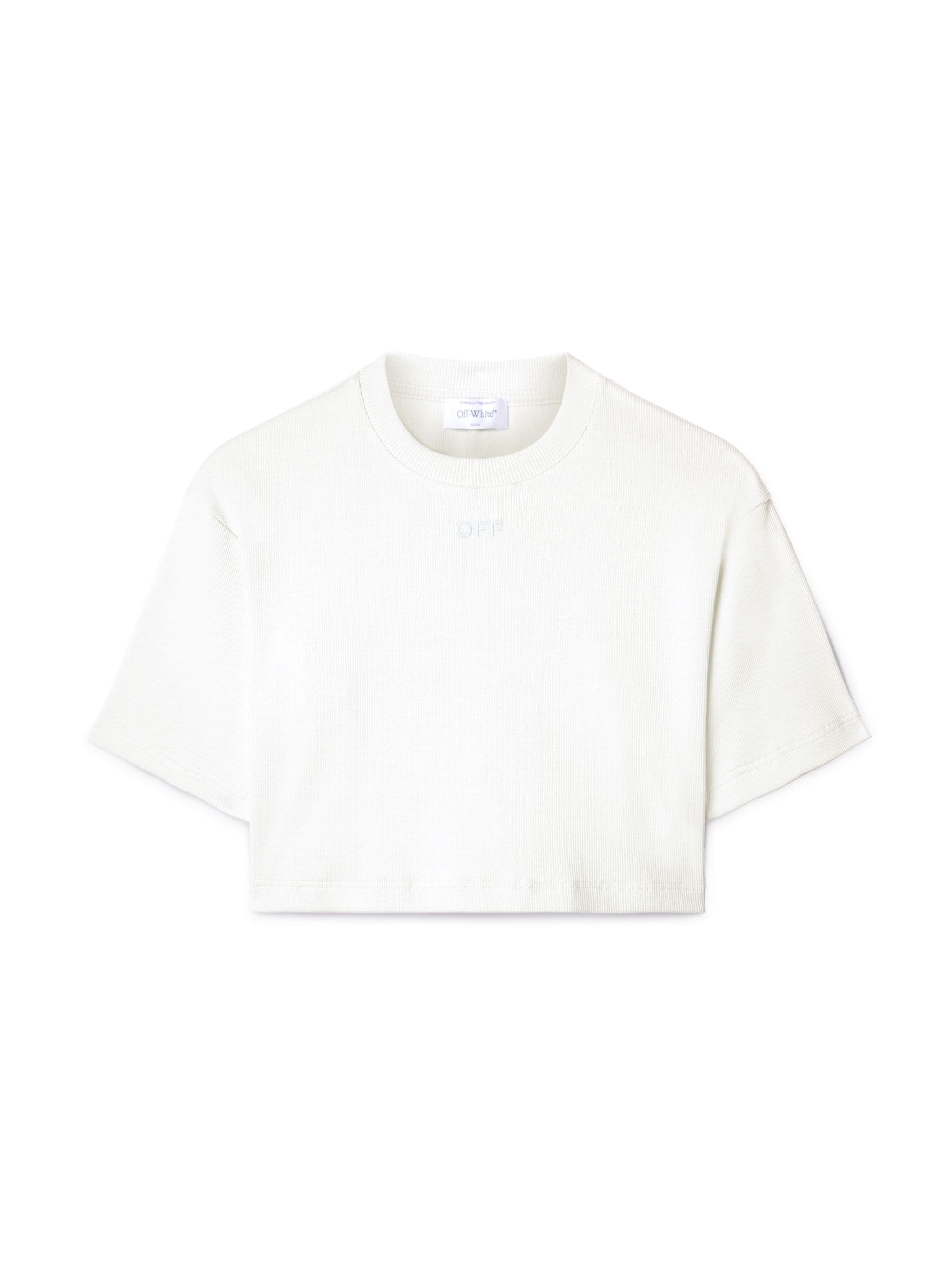 Off Stamp Cropped Tee - 1
