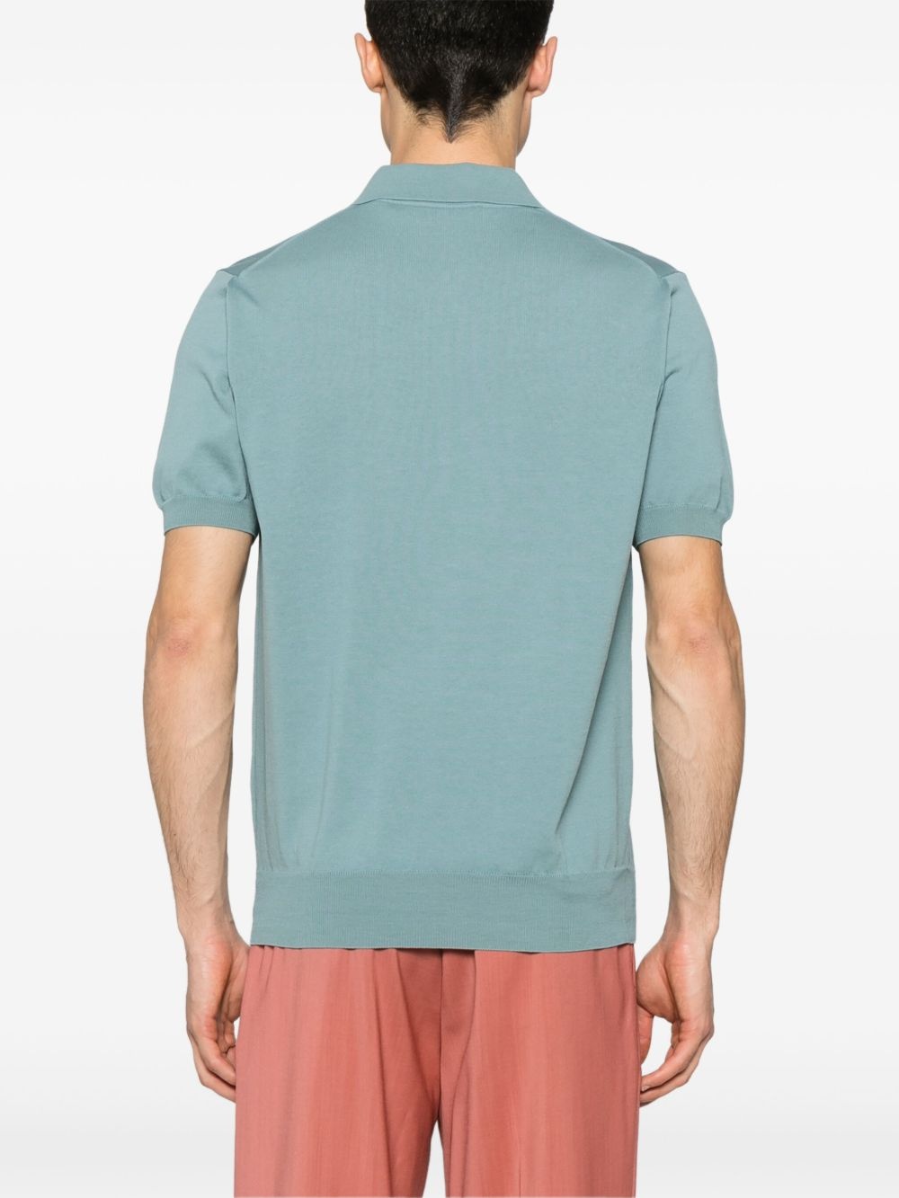 cotton polo shirt - 3