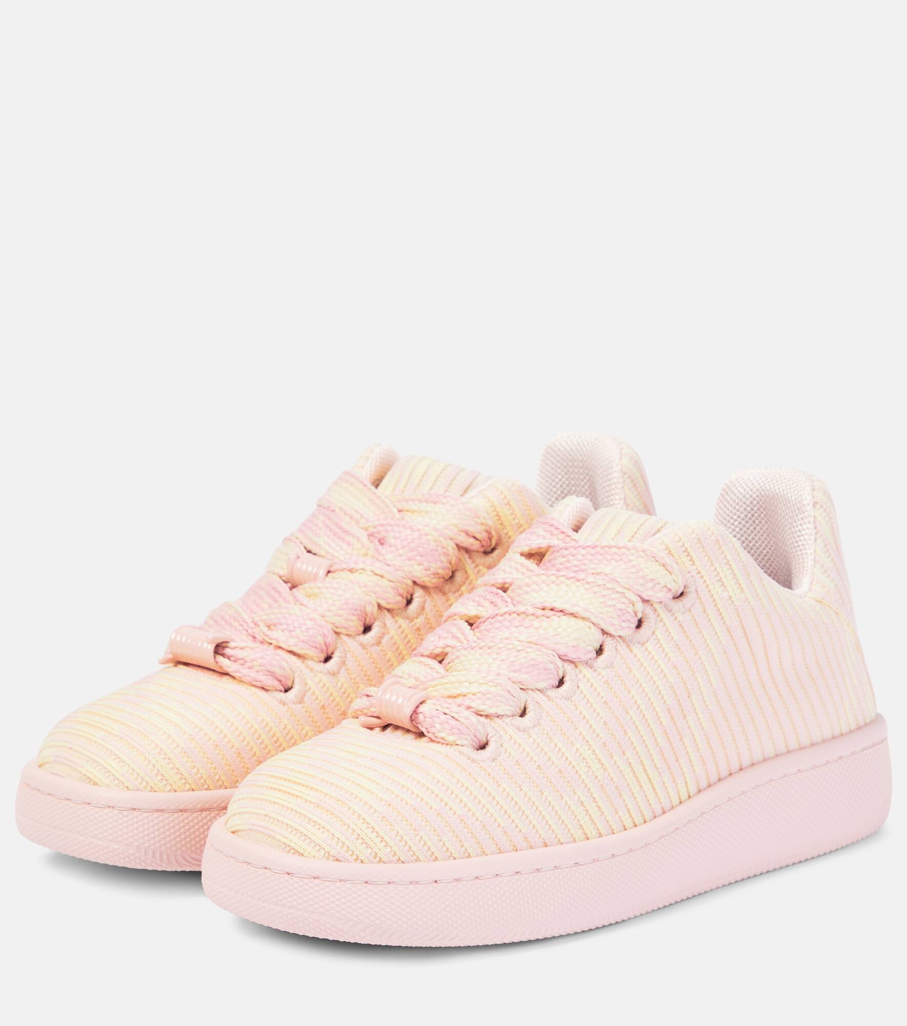 New Trainer checked canvas sneakers - 5