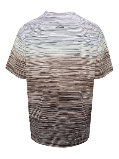 Missoni Slub-pattern cotton T-shirt outlook