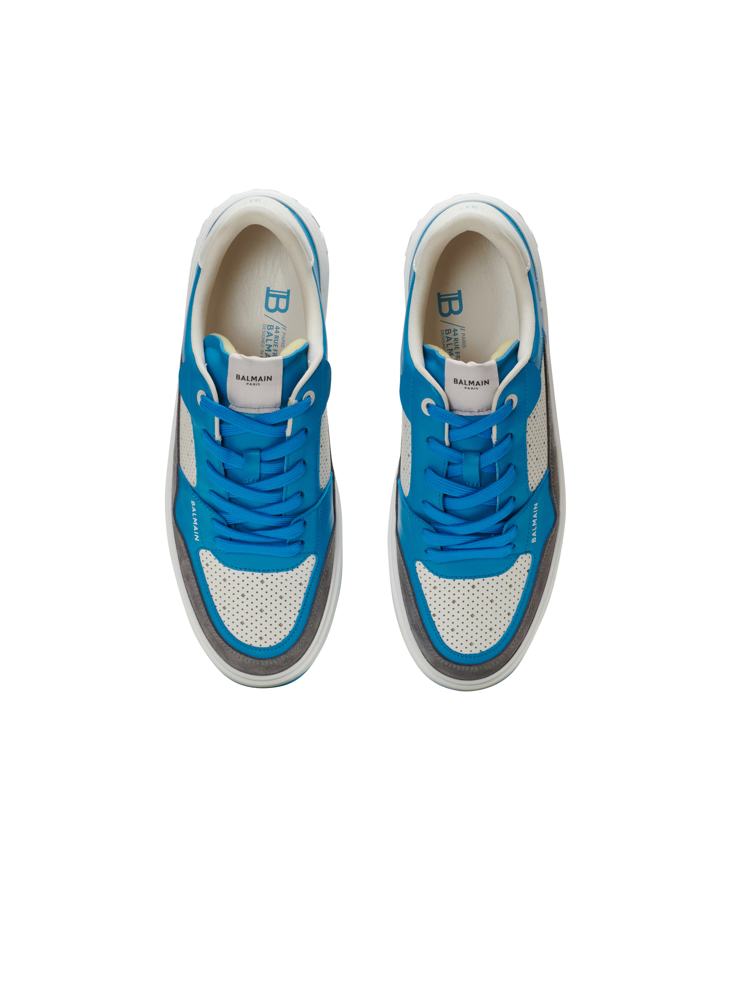 B-Court Flip trainers in calfskin and suede - 3