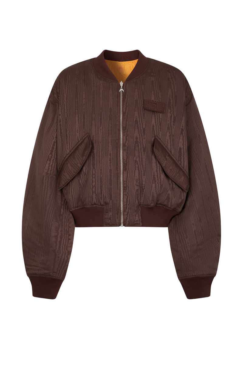 Marine Serre Regenerated Reversible Moire Bomber Jacket outlook