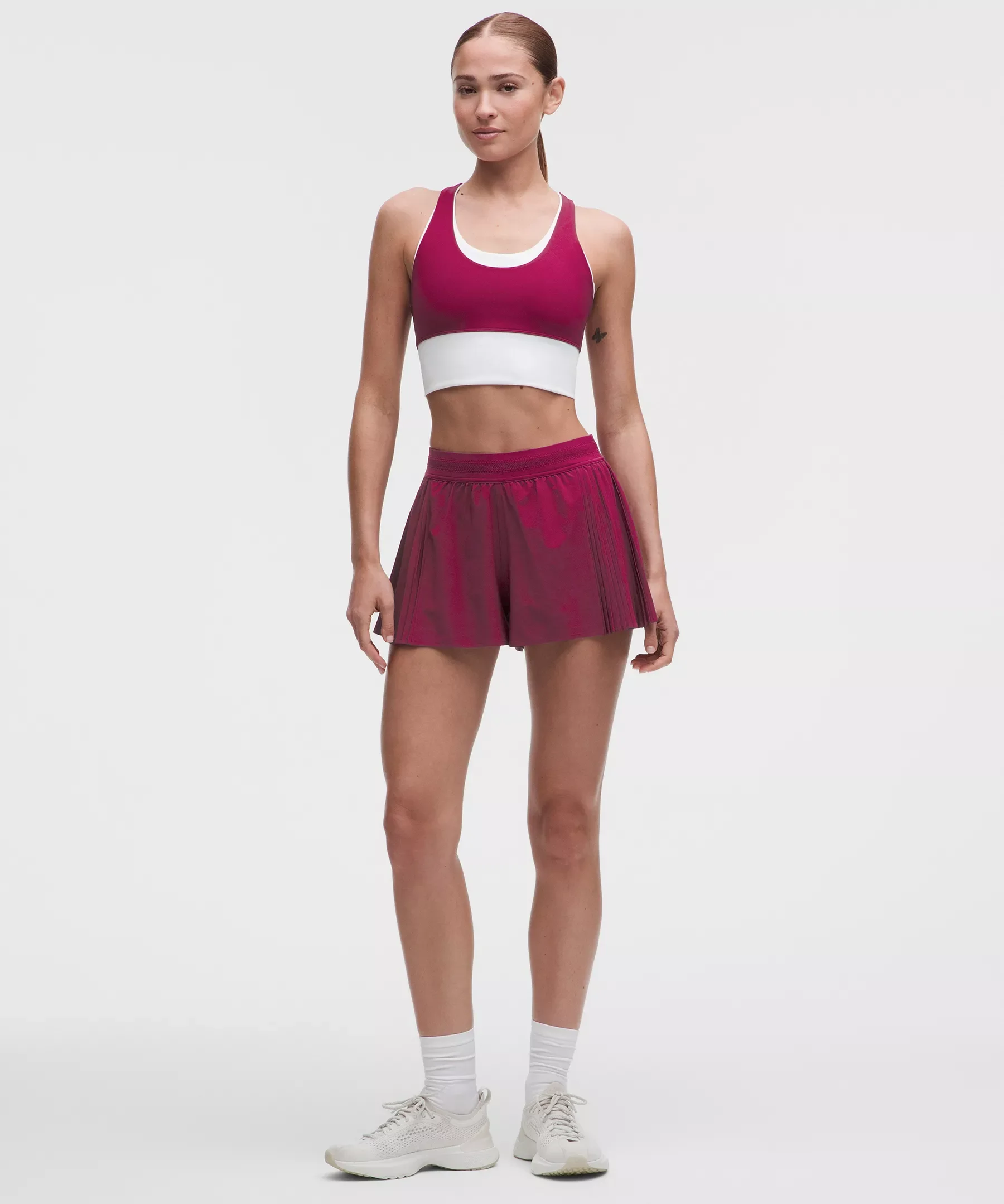 Side-Pleat Tennis Short 2.5" - 1