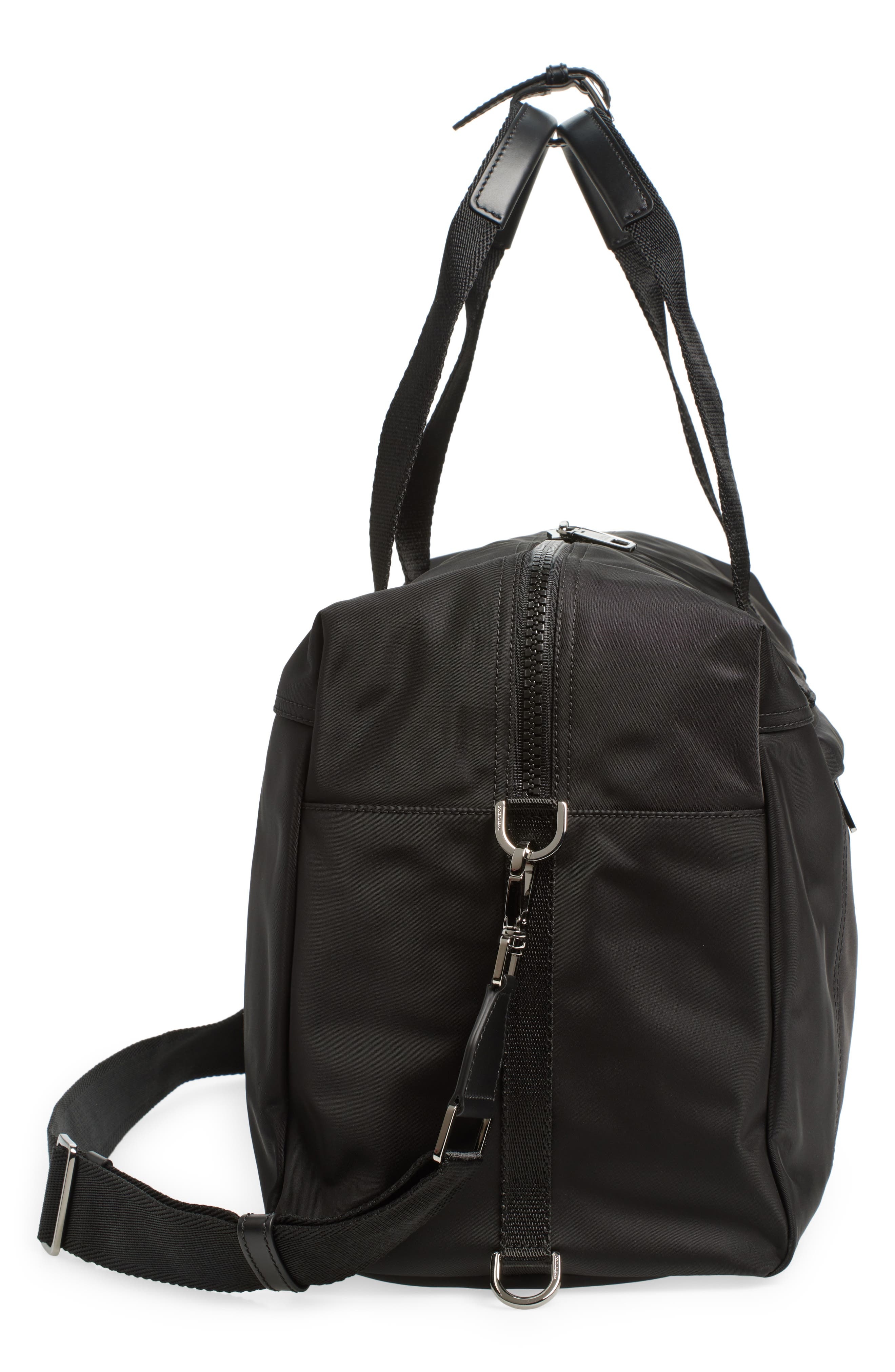 Dolce&Gabbana Logo Lettering Duffle Bag in 8B956 Nero/Nero at Nordstrom - 4