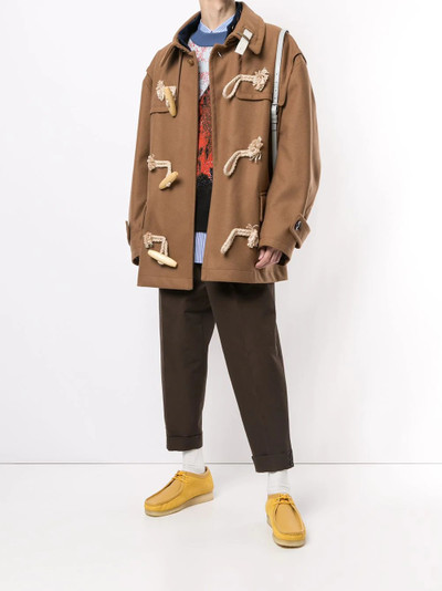 Kolor oversized duffle coat outlook