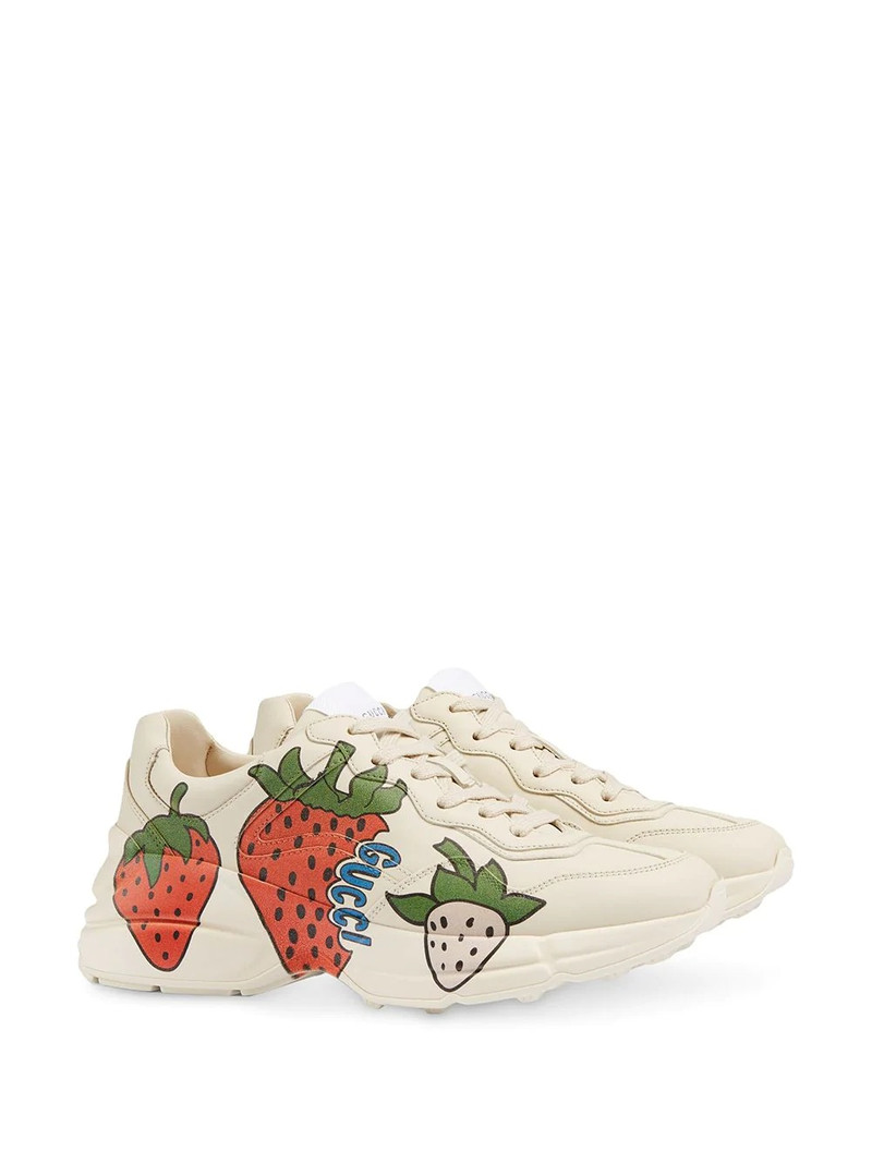 GUCCI Gucci Strawberry와 여성 Rhyton 운동화 outlook