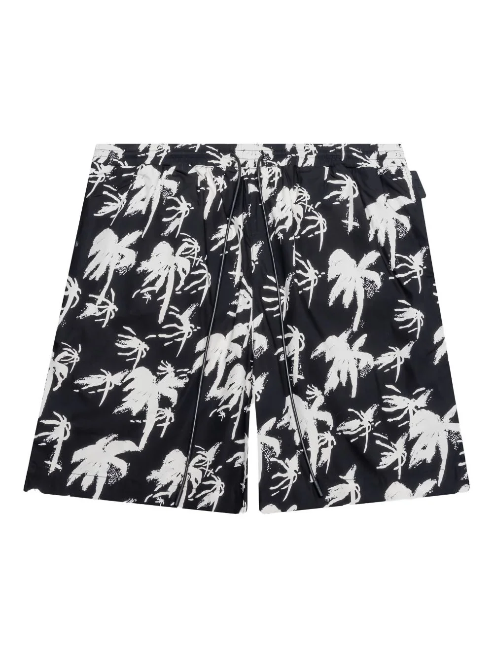 palm-tree print shorts - 1