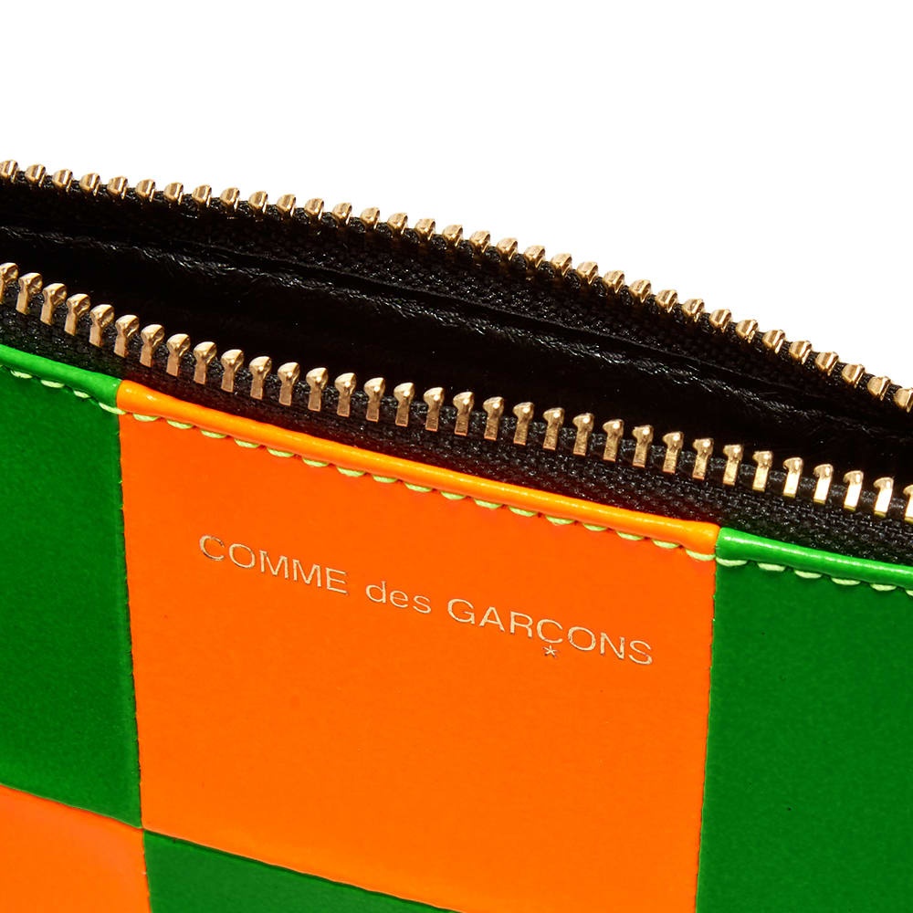 Comme des Garcons Sa8100Fs Fluo Squares Zip Wallet - 3