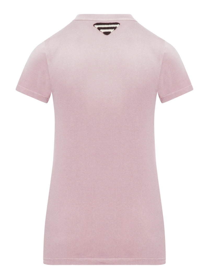 Prada Women Printed Cotton T-Shirt - 2