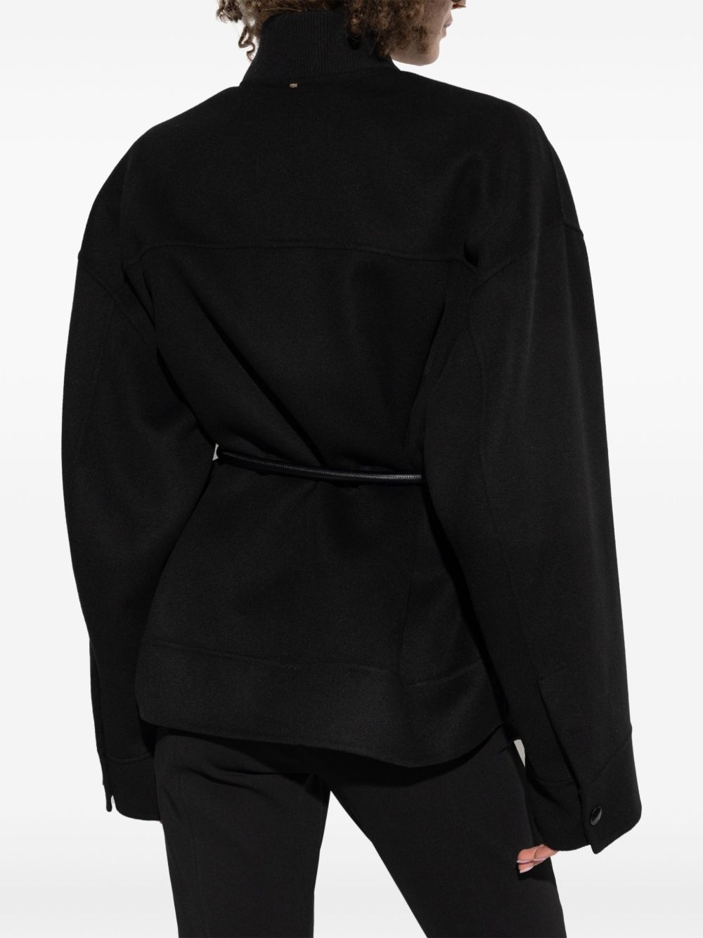 wool bomber jacket - 4