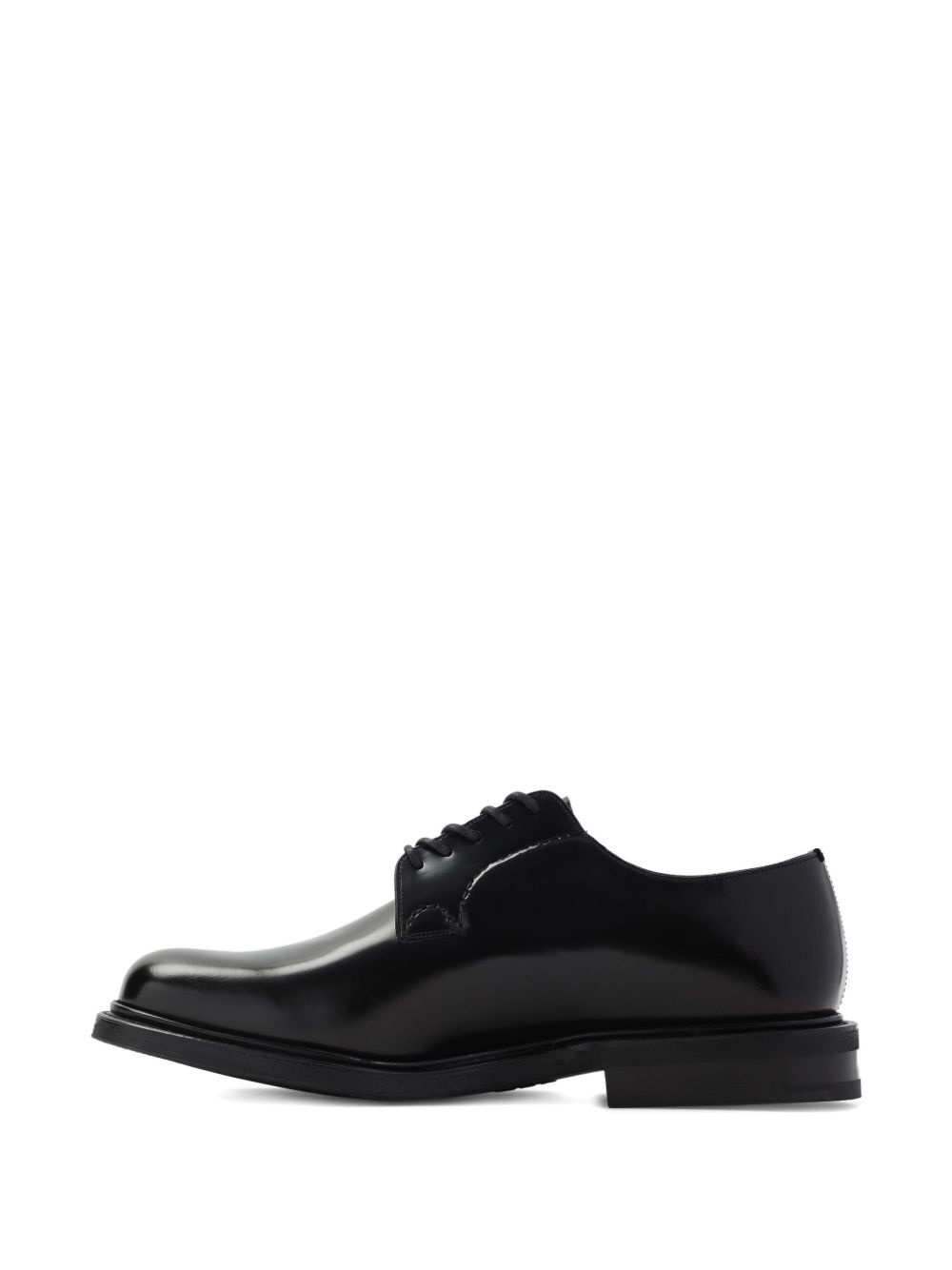leather derby shoes - 3