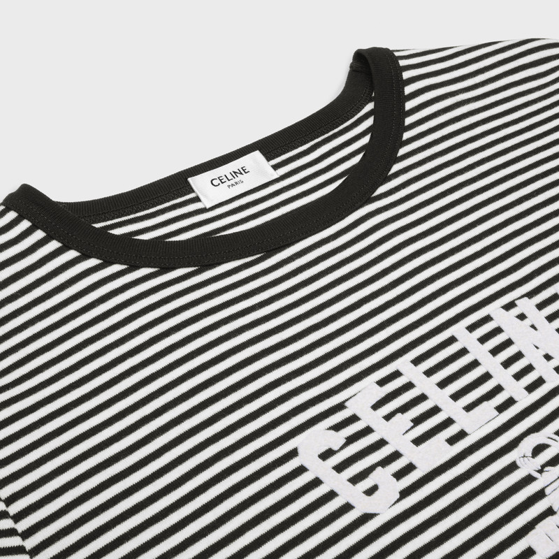 Celine 70's anchor T-shirt in striped jersey 3