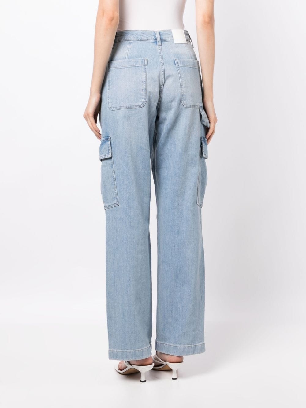 high-rise straight-leg jeans - 4