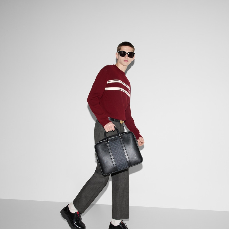 Medium GG briefcase with tag 3