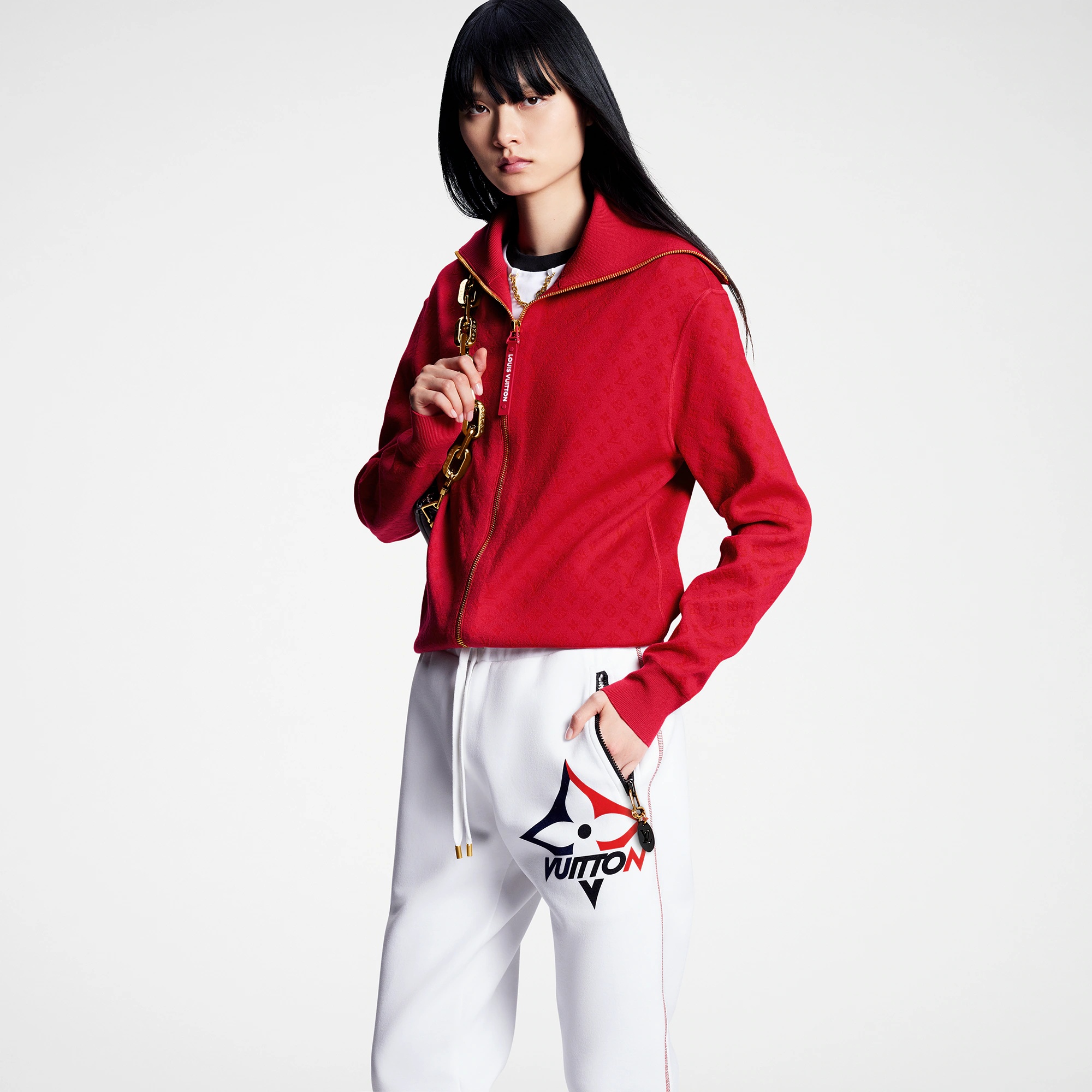 LV Snowflake Jogging Pants - 5