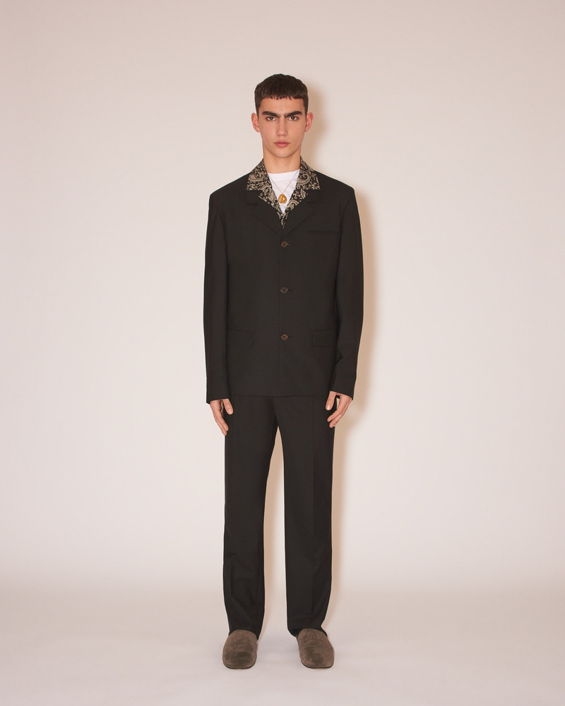 Nanushka ROX - Summer suiting classic blazer - Black outlook