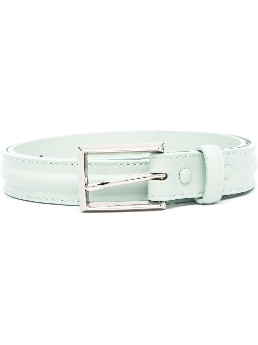 padded leather belt - 1