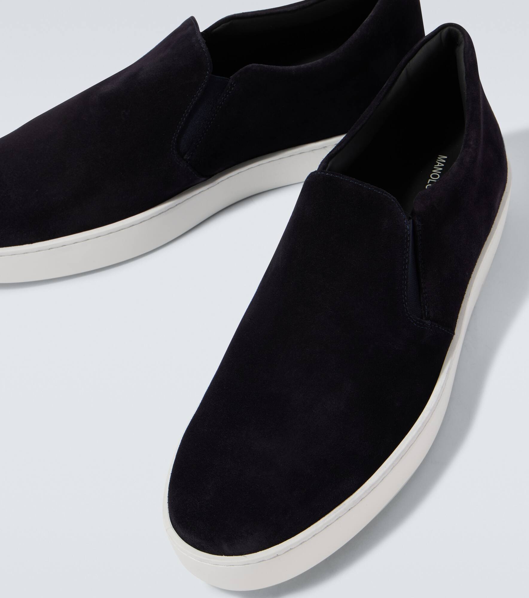 Nadores suede slip-on sneakers - 3