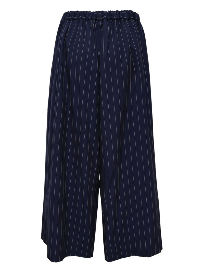 Comme Des Garçons stripe wool trousers outlook