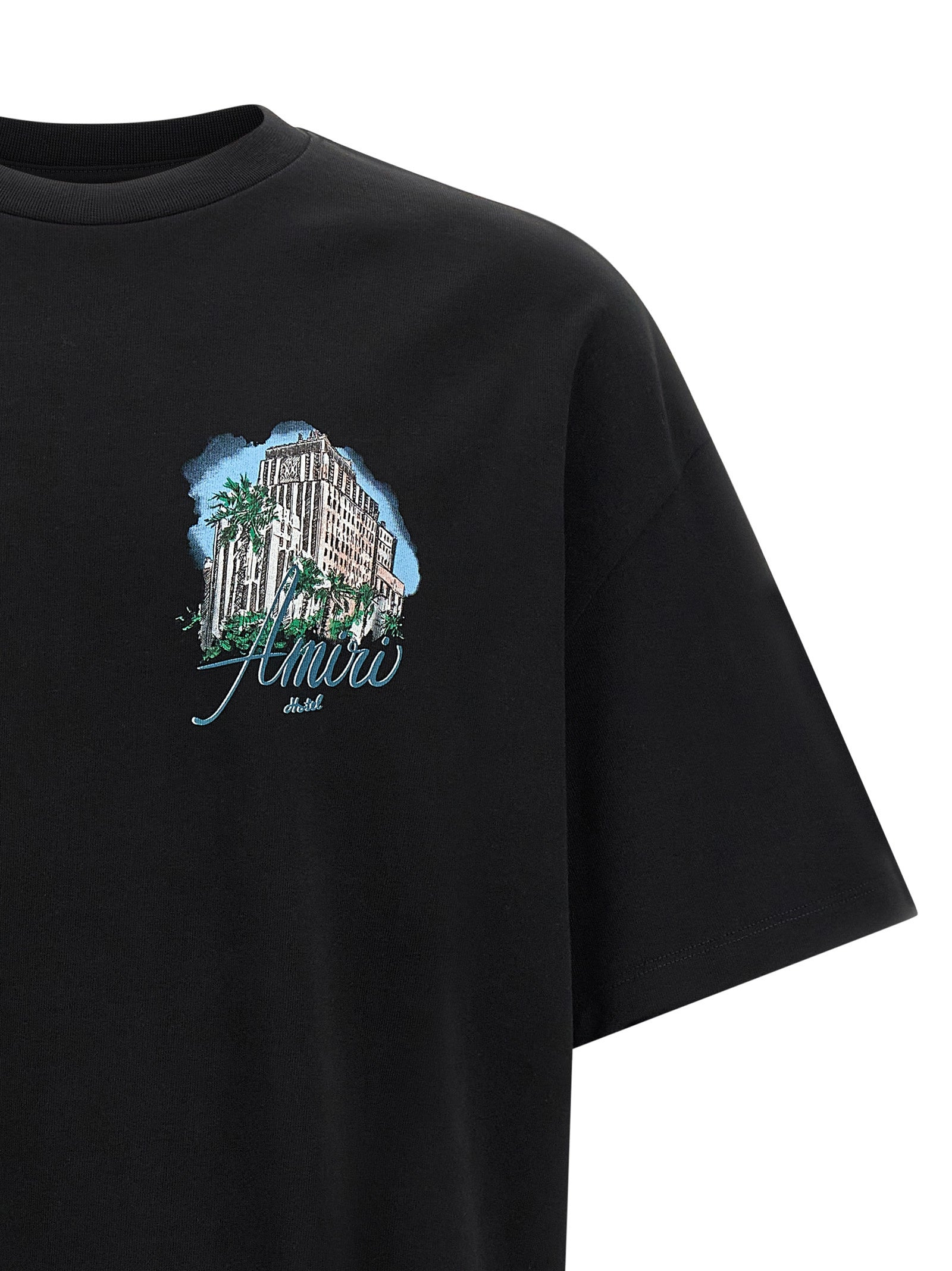 Amiri Hotel T-Shirt Black - 3