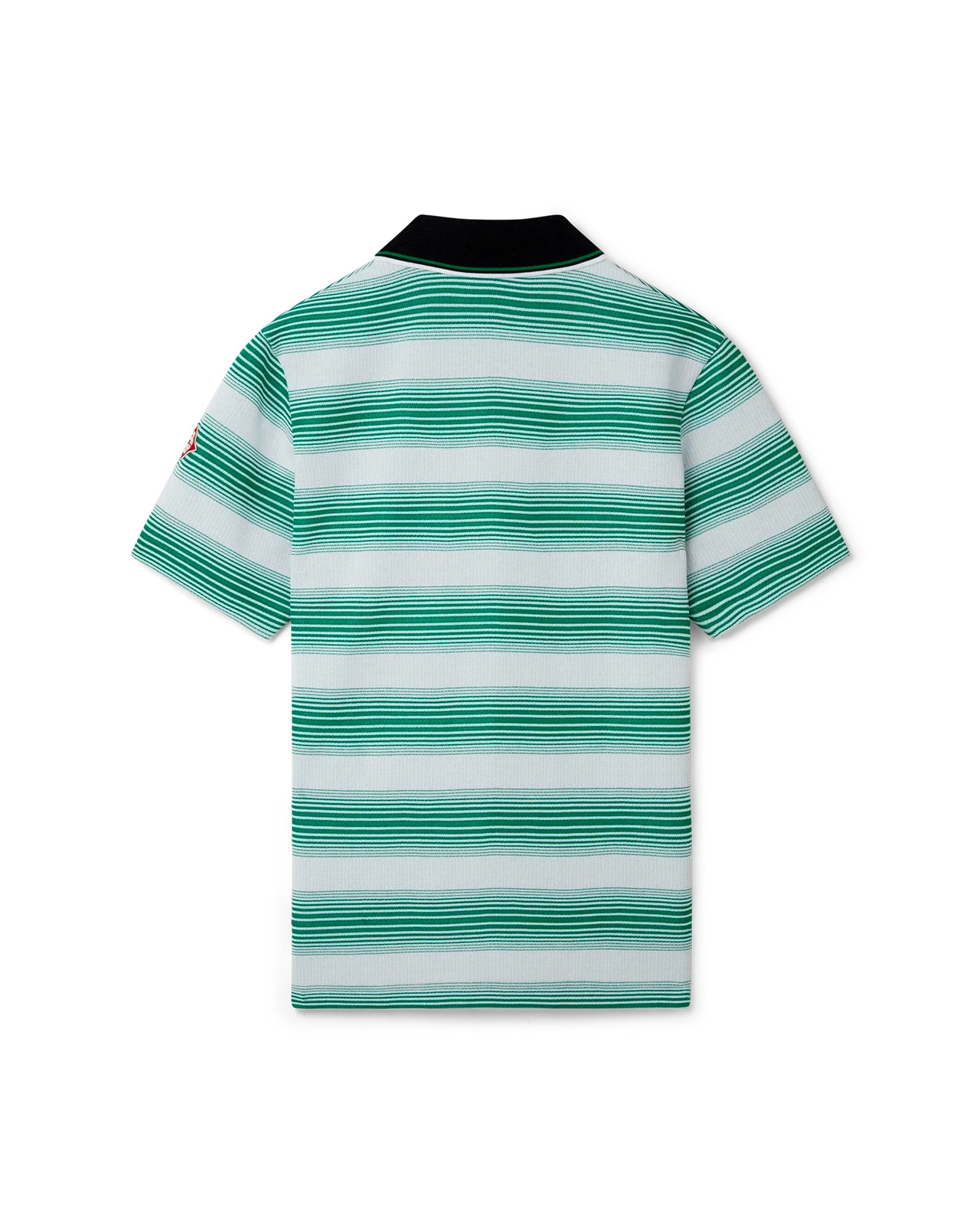 Gradient Stripe Polo Shirt - 2