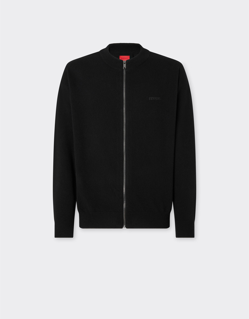 Wool and cashmere cardigan 1