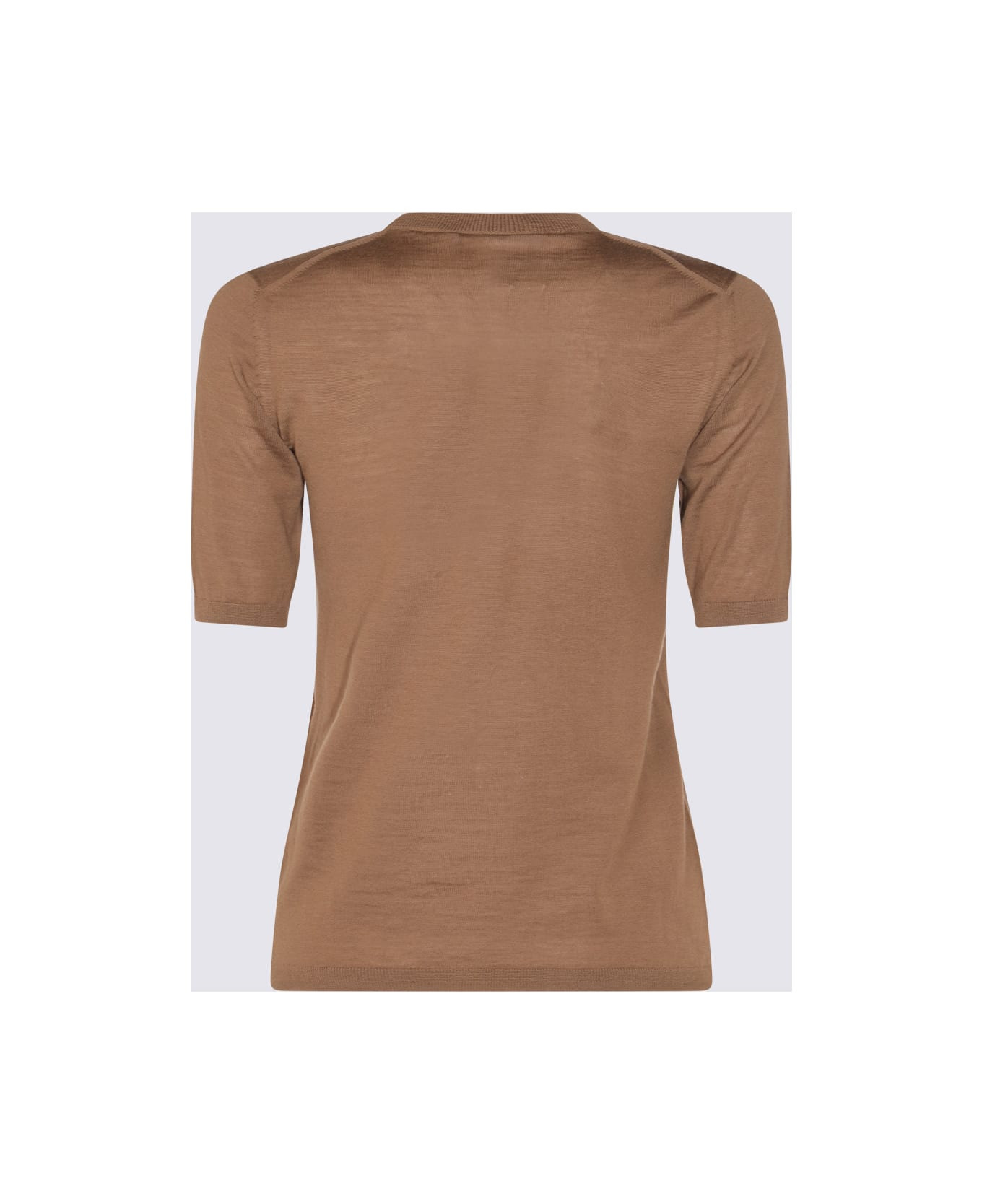 Camel Gerico Wool Knitwear - 2