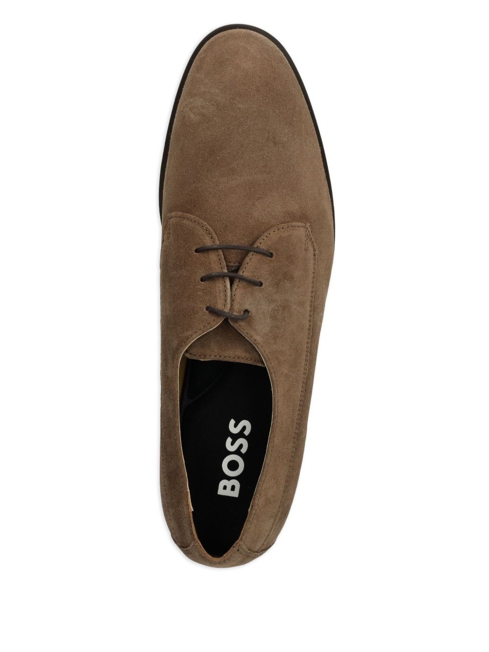 suede derby shoes - 4