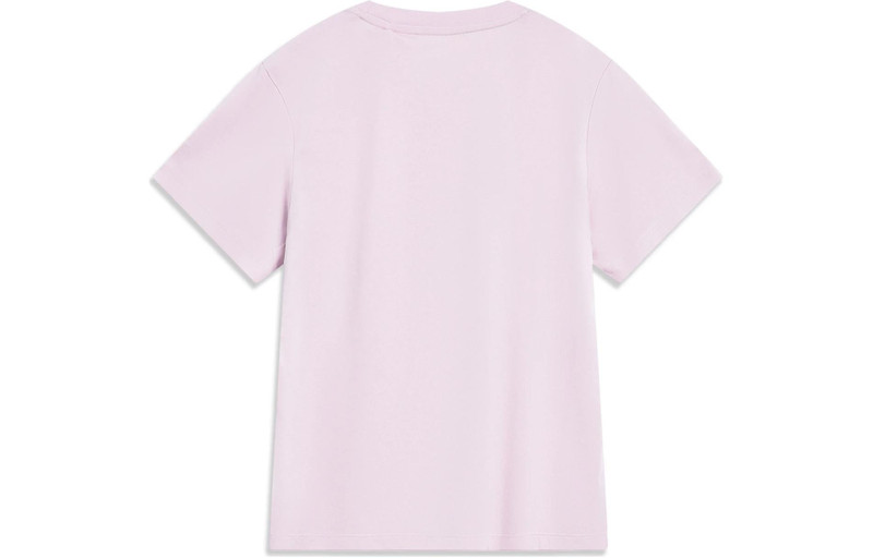 Li-Ning (WMNS) Li-Ning Small Graphic T-shirt 'Pink' AHST432-2 outlook