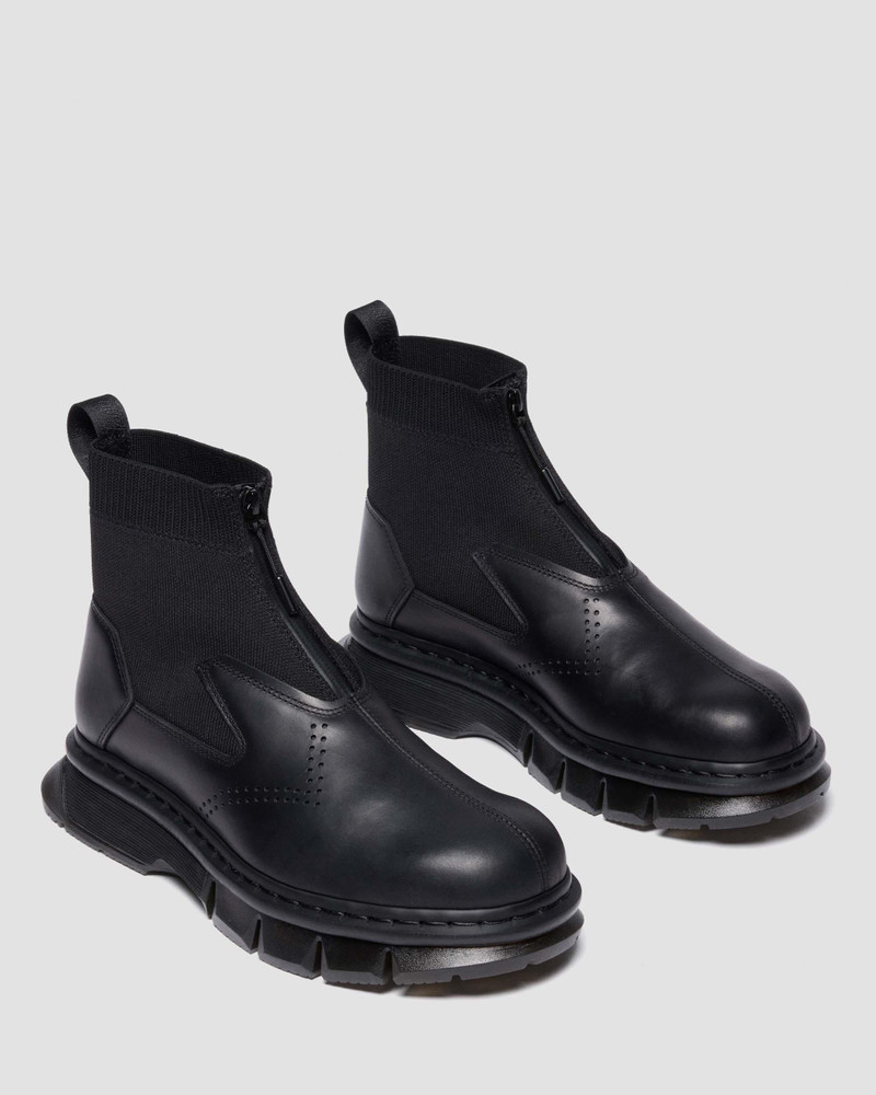14XX QUBIST ZIP BOOT Soft Leather Zip Boots 9