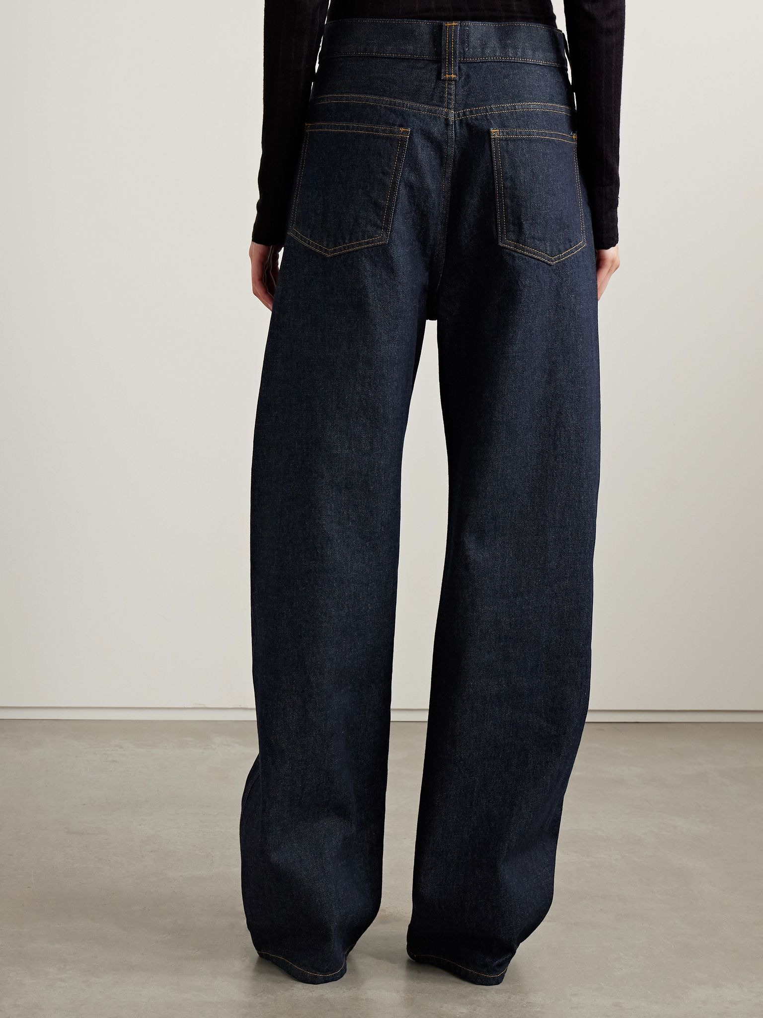 Bonnie low-rise jeans Dark denim - 4