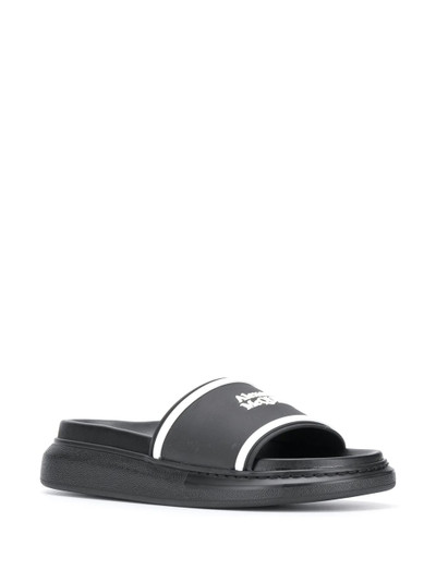 Alexander McQueen Oversized Hybrid Signature slides outlook