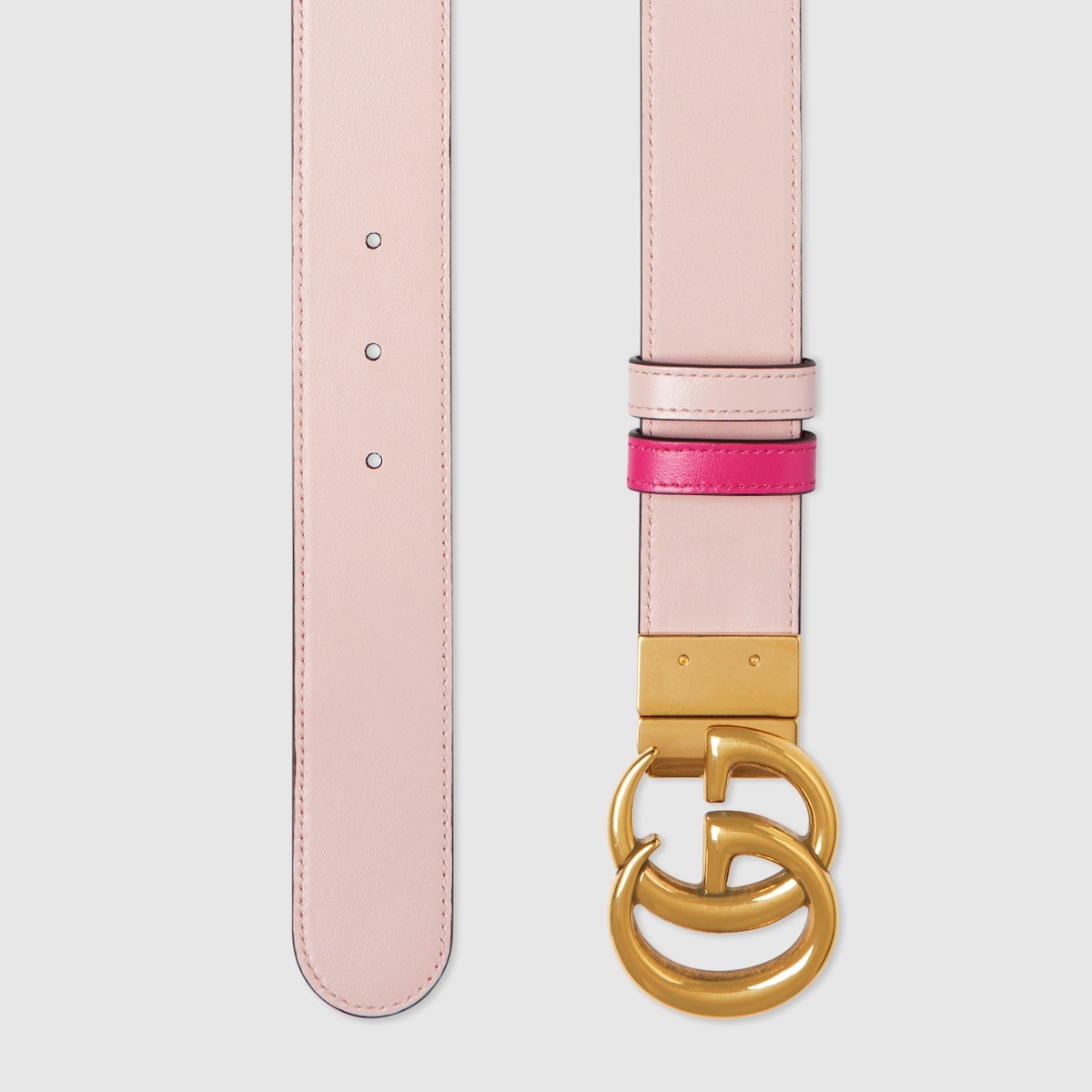 GG Marmont reversible wide belt - 4