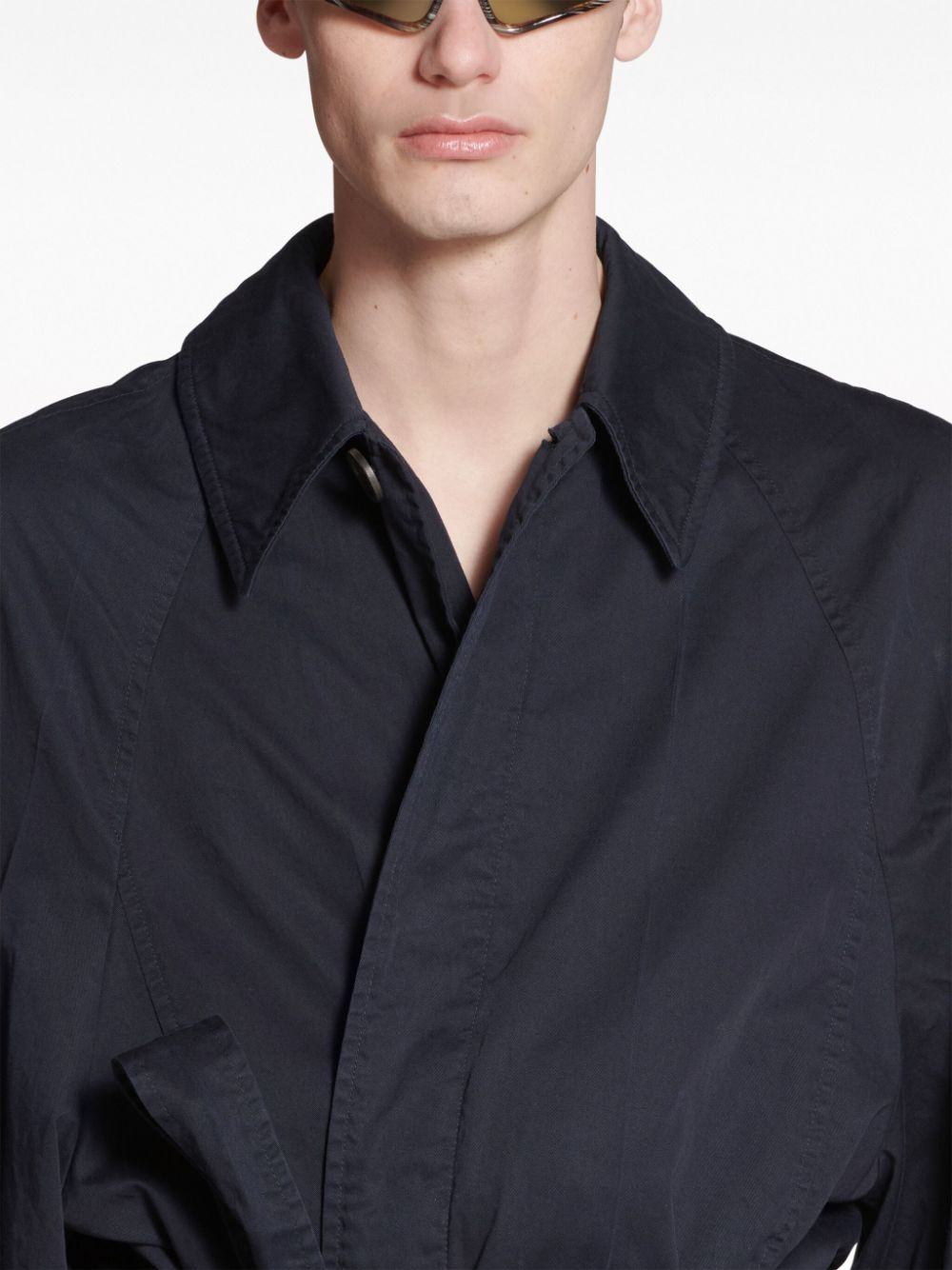 Balenciaga Coats Blue - 5